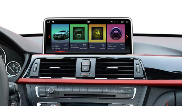 BMW 3 магнитола установлена в автомобиль